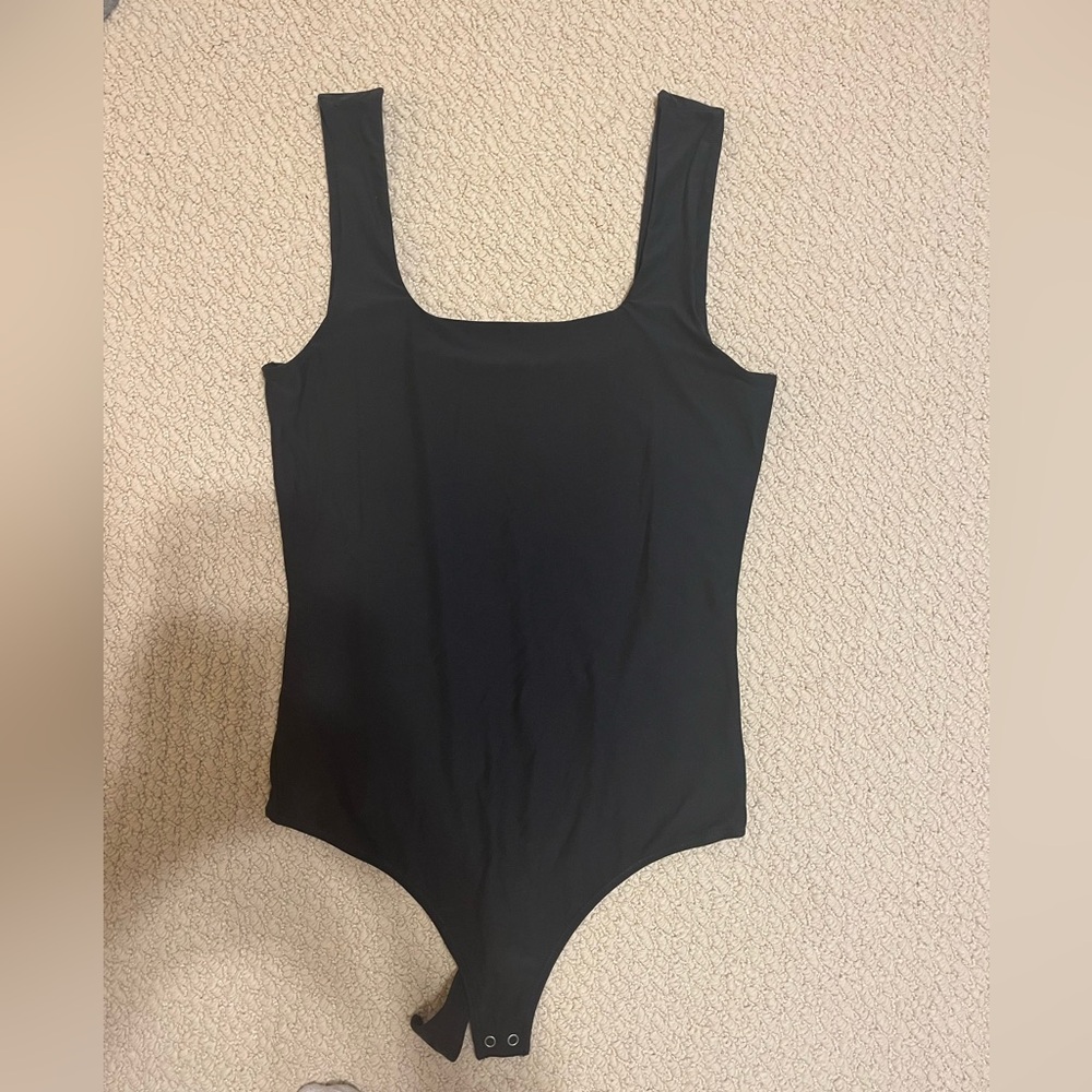 Black Abercrombie and Fitch Tank Top Bodysuit